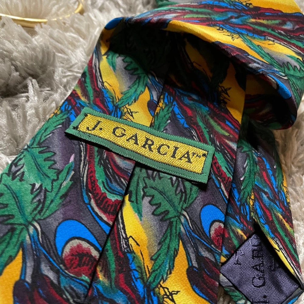 J Garcia 100% Silk Tie